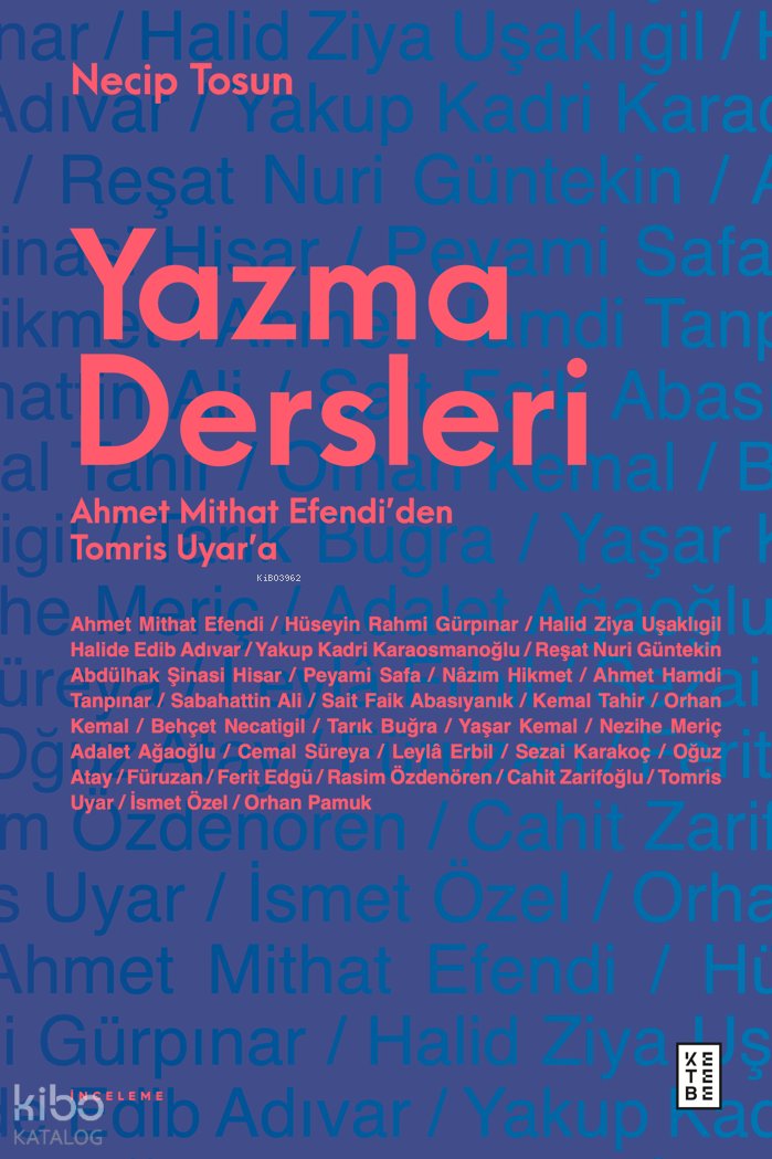 Yazma Dersleri - Necip Tosun