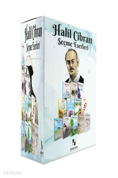 Halil Cibran Seçme Eserleri 12 Kitap Set - Halil Cibran