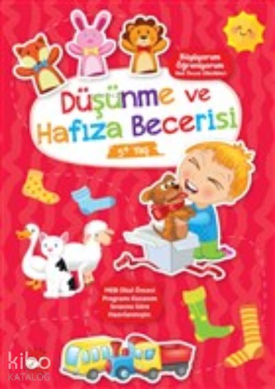 Düşünme ve Hafıza Becerisi 5+ Yaş - Büyüyorum Öğreniyorum Okul Öncesi Etkinlikleri
