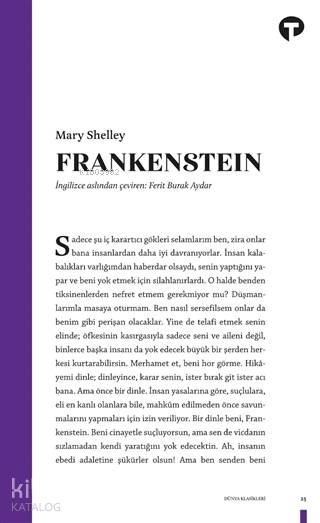 Frankenstein - Mary Shelley