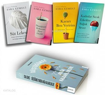 Esra Ezmeci Kitap Seti (4 Kitap - Defter Hediyeli) - Esra Ezmeci