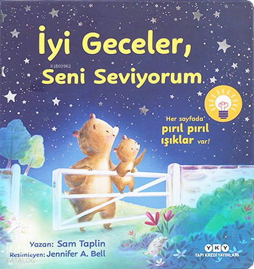İyi Geceler, Seni Seviyorum (Ciltli - Işıklı Kitap) - Sam Taplin