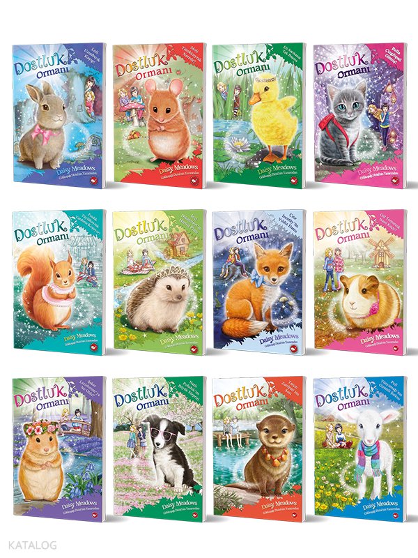 Dostluk Ormanı (01-12) Seti - (12 Kitap)
