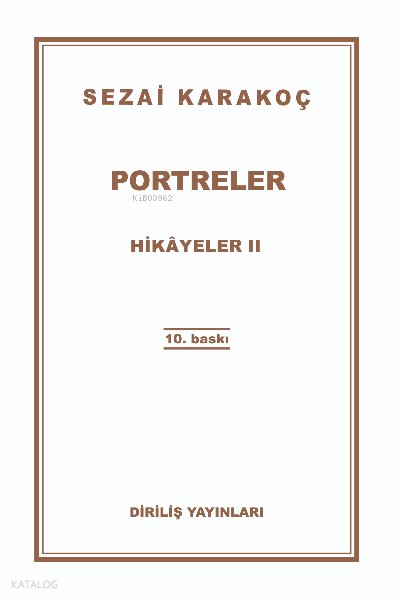 Portreler-Hikayeler -2 - Sezai Karakoç