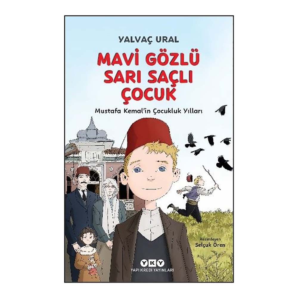 MAVİ GÖZLÜ SARI SAÇLI ÇOCUK (FLEKSİ KAPAK)