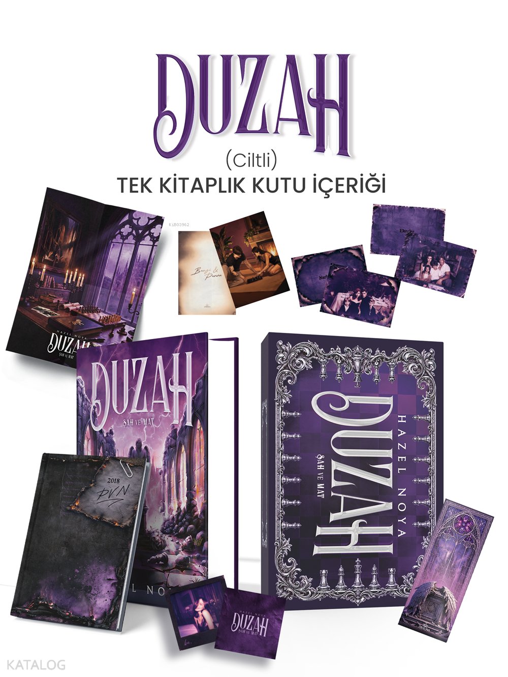 Duzah 3: Şah ve Mat (Kutulu - Ciltli) - Hazel Noya