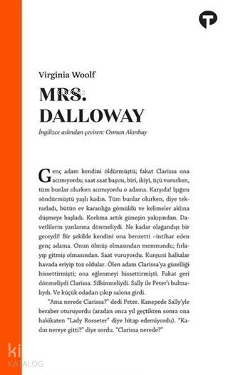 Mrs. Dalloway - Virginia Woolf