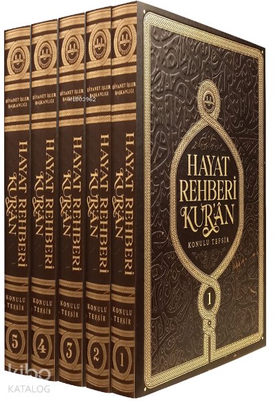 Hayat Rehberi Kur’an Konulu Tefsir 5 Cilt (Orta Boy)