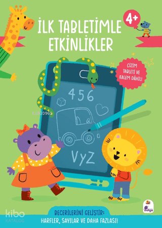 lk Tabletimle Etkinlikler (4+ Yaş) (Ciltli - Çizim Tableti ve Kalemi)