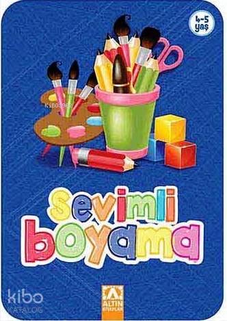 Sevimli Boyama (Lacivert)