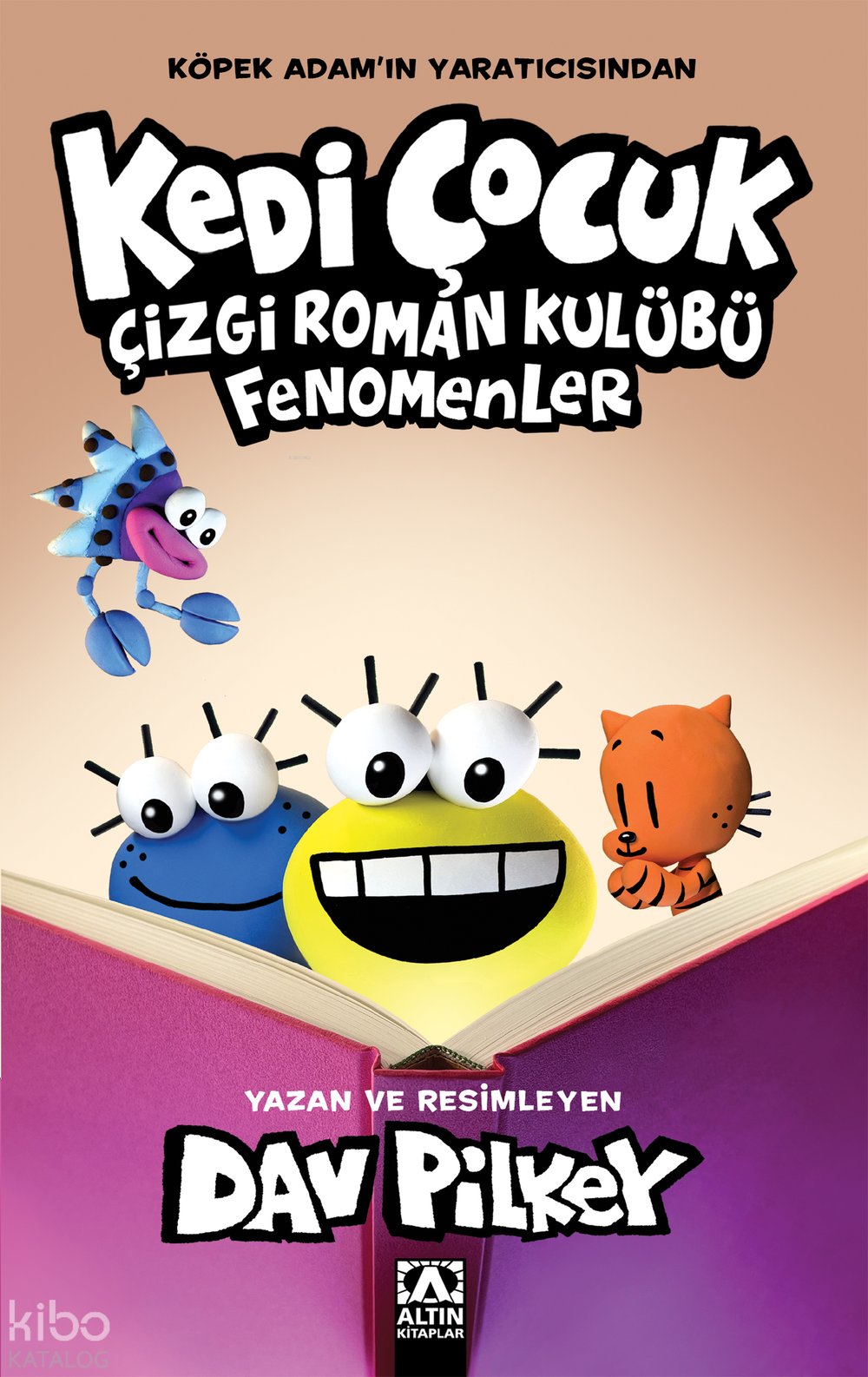 Kedi Çocuk Çizgi Roman Kulübü Fenomenler - Dav Pilkey