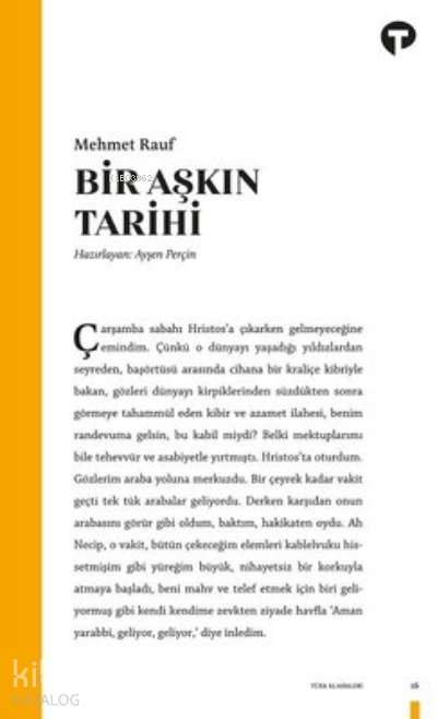 Bir Aşkın Tarihi - Mehmet Rauf