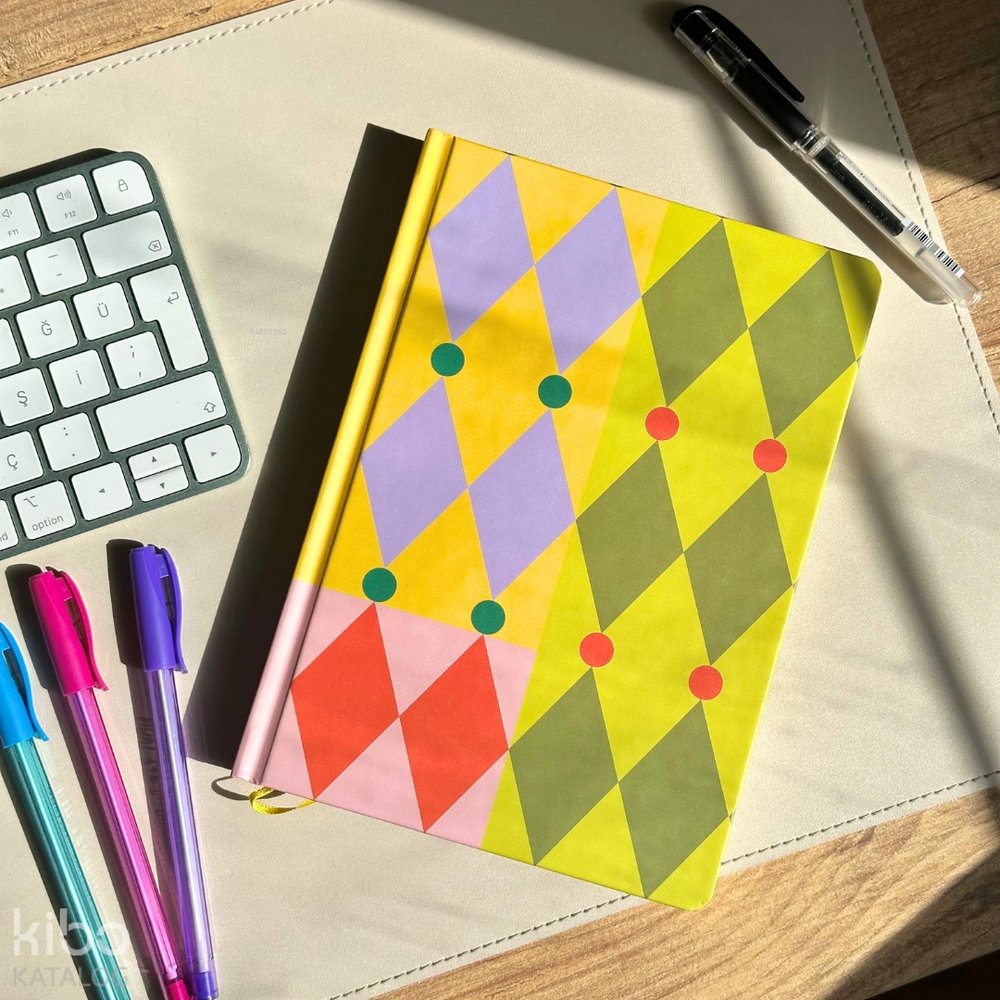 Karavan Çocuk Form: Noktalı, Lüks, Ciltli Notebook - 