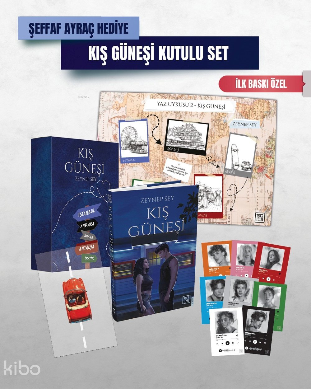 Kış Güneşi Kutulu Set - Zeynep Şey