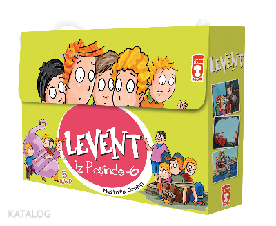 LEVENT İZ PEŞİNDE 6 (5 KİTAP TAKIM )