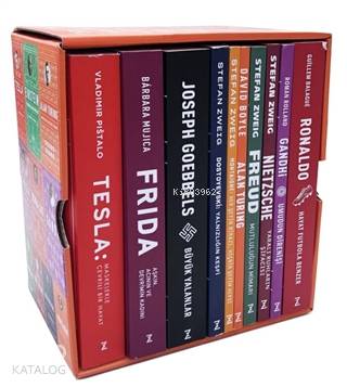 Biyografi Seti Kutulu (10 Kitap)