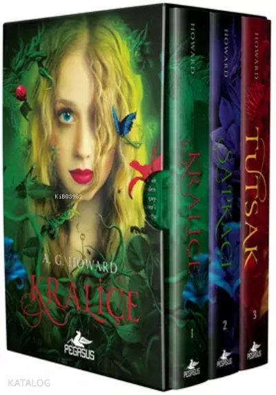 Kraliçe Serisi Kutulu Özel Set (3 Kitap) (Ciltli) - A. G. Howard