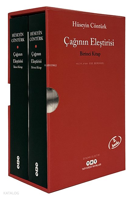 Çağının Eleştirisi (2 Cilt - Kutulu)