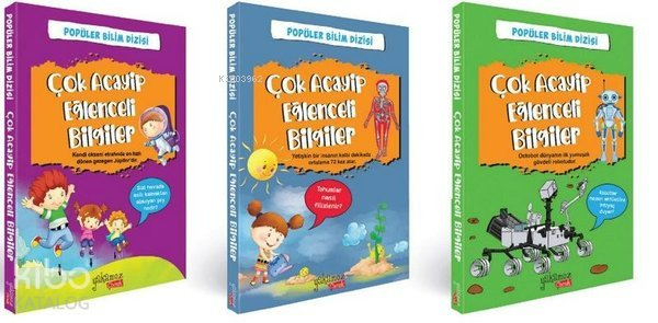 Çok Acayip Eğlenceli Bilgiler Seti 1 - 3 Kitap Takım