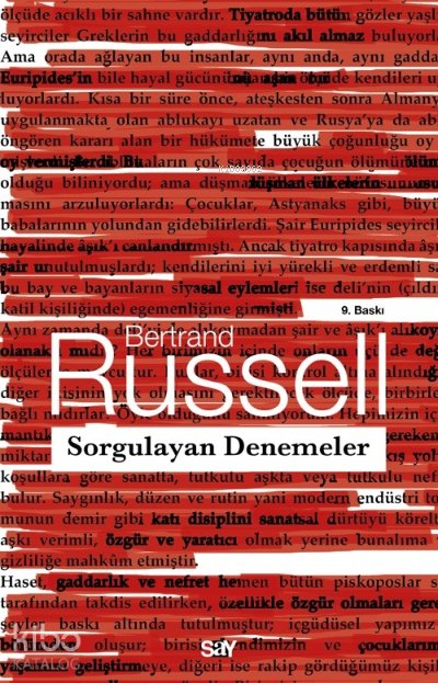 Sorgulayan Denemeler - Bertrand Russell