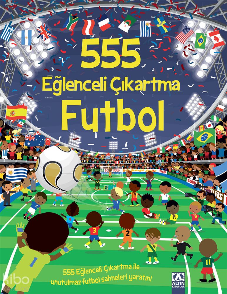 555 EĞLENCELİ ÇIKARTMA - FUTBOL