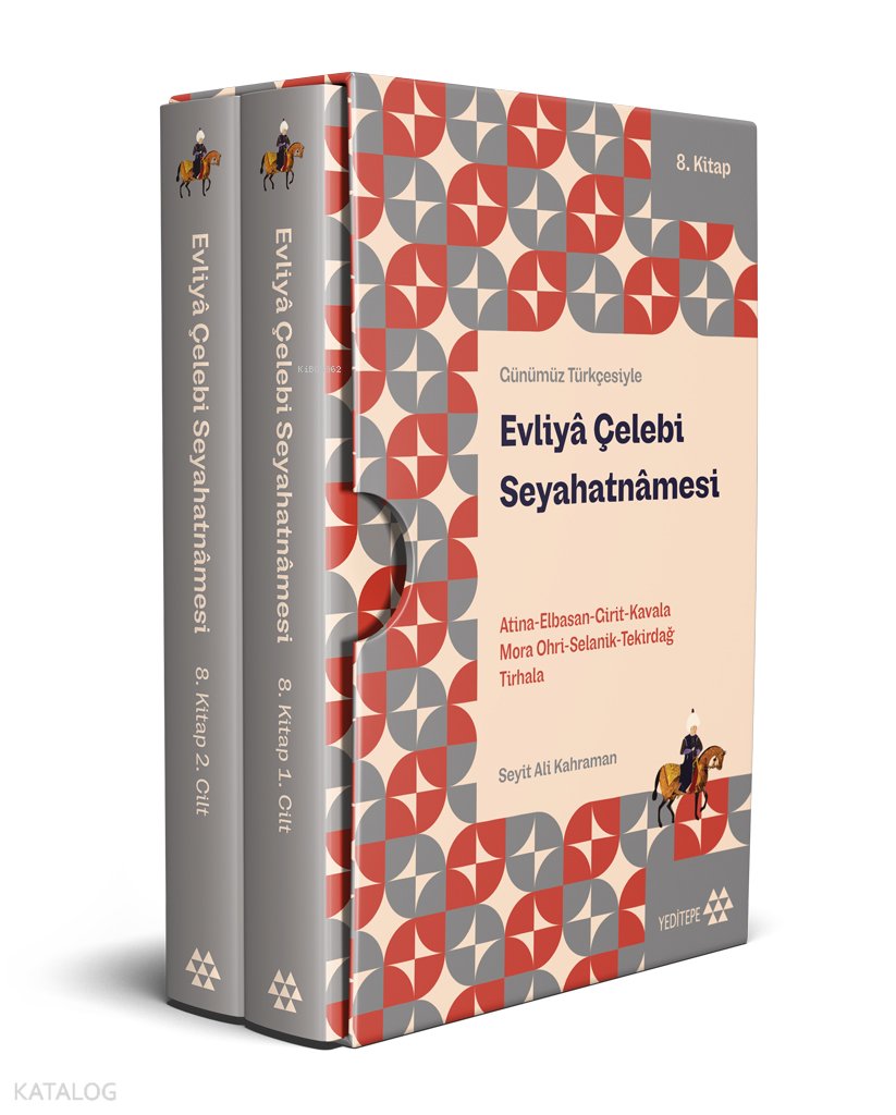 Günümüz Türkçesiyle Evliyâ Çelebi Seyahatnâmesi 8. Kitap 2 Cilt ( Kutulu)