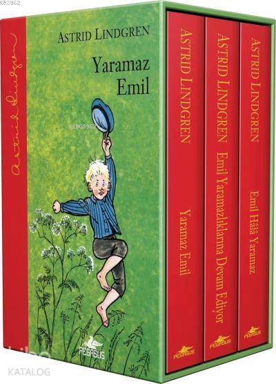 Yaramaz Emil Serisi Ciltli Kutulu Özel Set 3 Kitap - Astrid Lindgren
