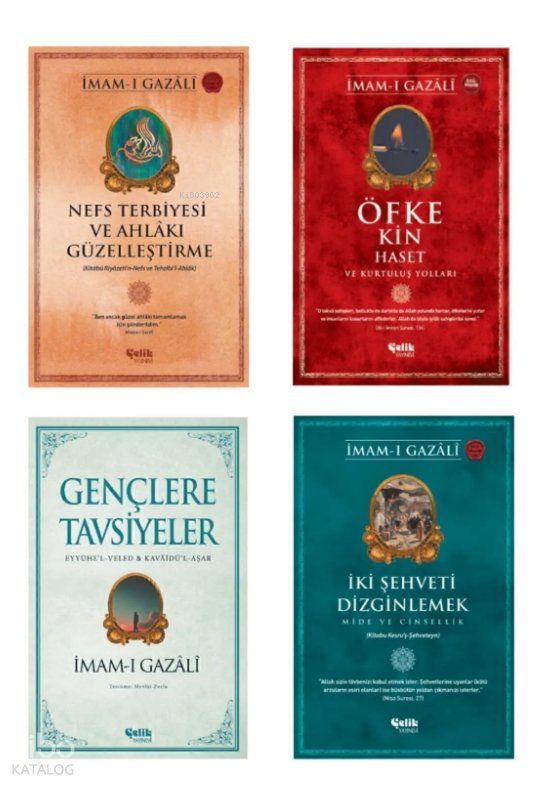 İmam Gazali Nefs Terbiyesi Seti (4 Kitap) - İmam Gazali