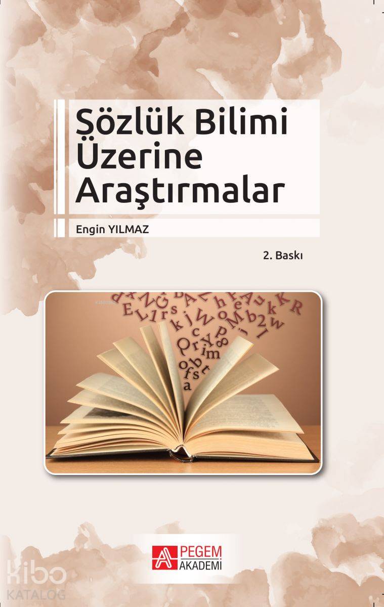 Sözlük Bilimi Üzerine Araştırmalar - Engin Yılmaz