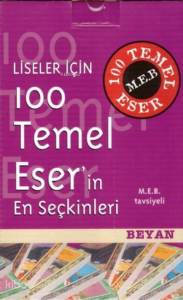 Liseler İçin 100 Temel Eser (10 Kitap) - Kolektif