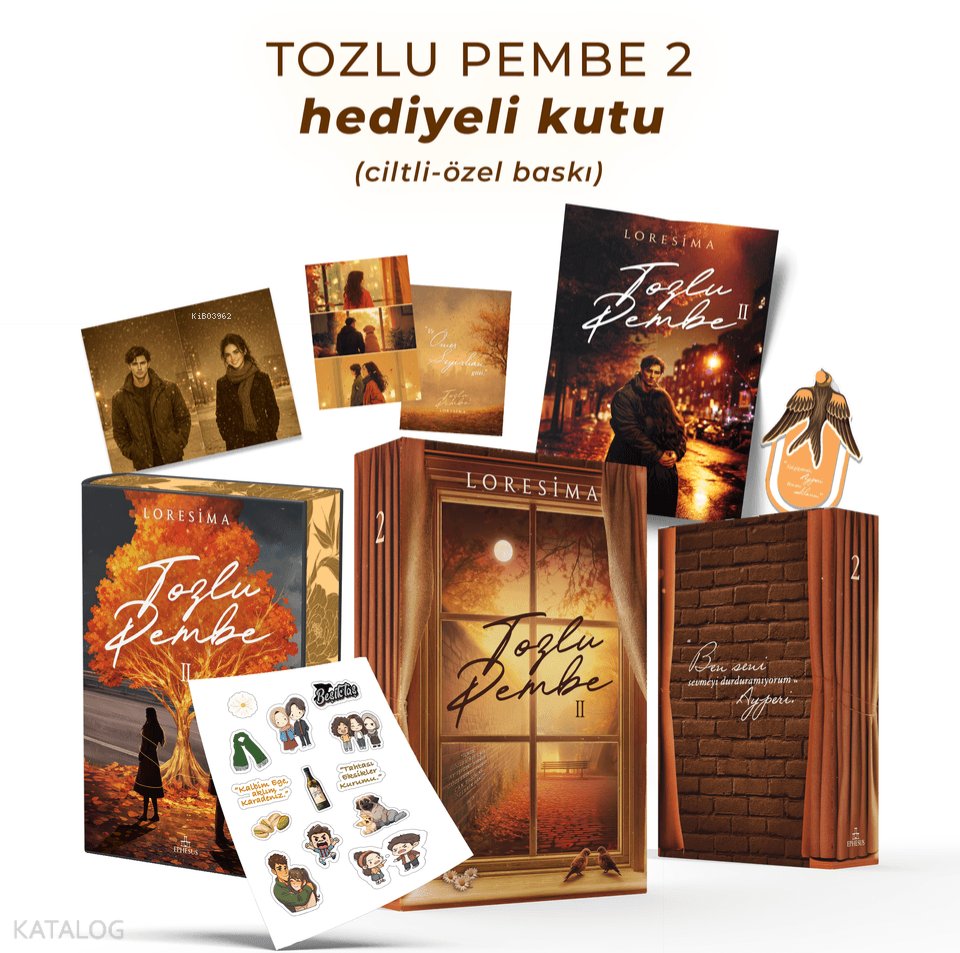 Tozlu Pembe 2 (Özel Baskı - Kutulu - Yan Boyamalı)