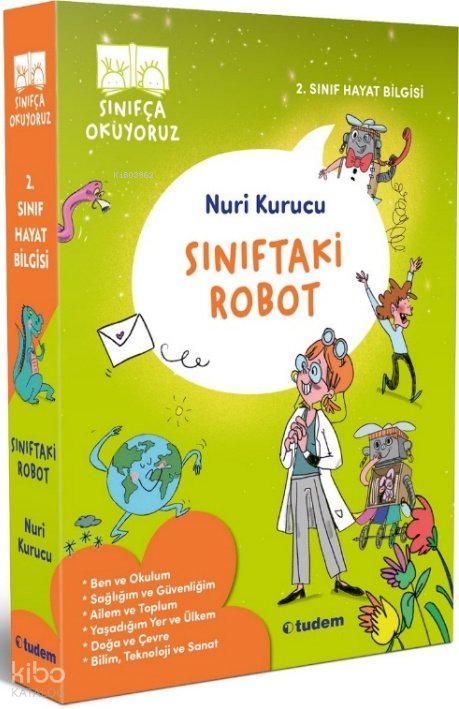 Sınıftaki Robot Serisi - 6 Kitaplık Set - Nuri Kurucu