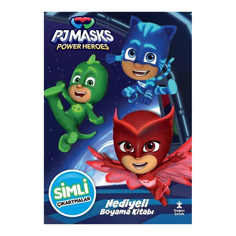 SİMLİ ÇIKARTMALAR - PJMASKS POWER HEROES