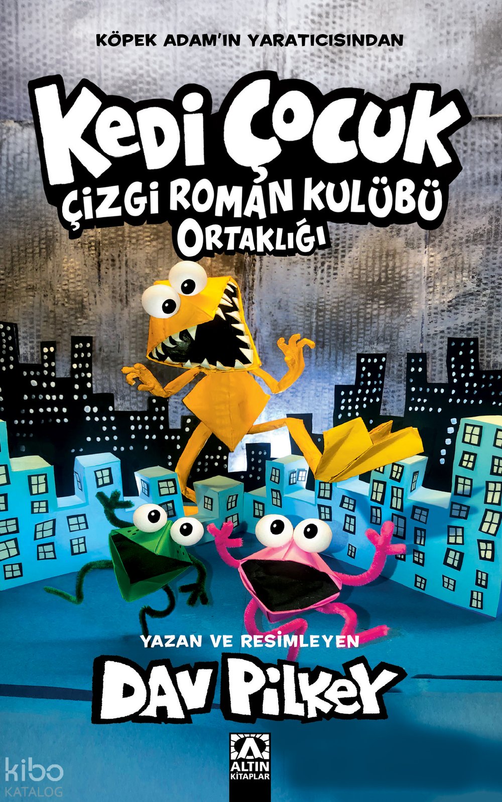 Kedi Çocuk Çizgi Roman Kulübü Ortaklığı - Dav Pilkey