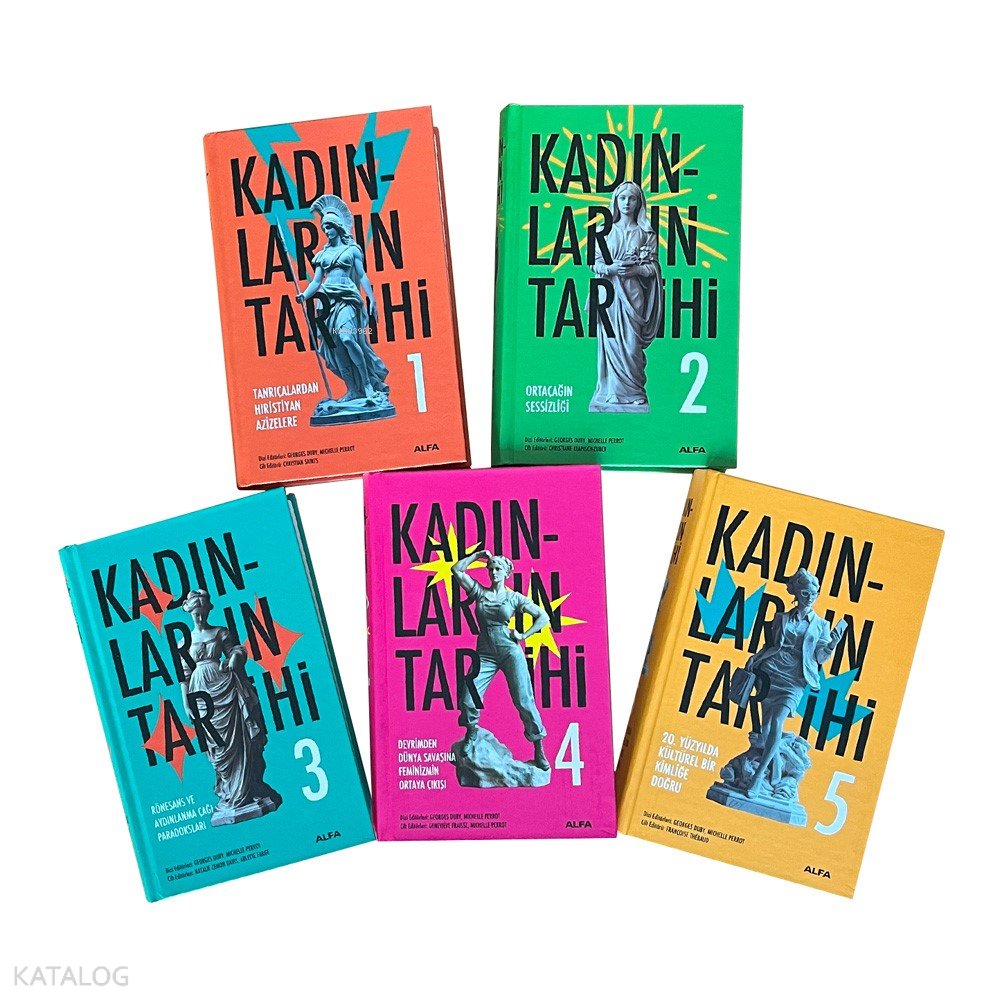 Kadınların Tarihi Set - 5 Kitap Takım (Ciltli) - Georges Duby