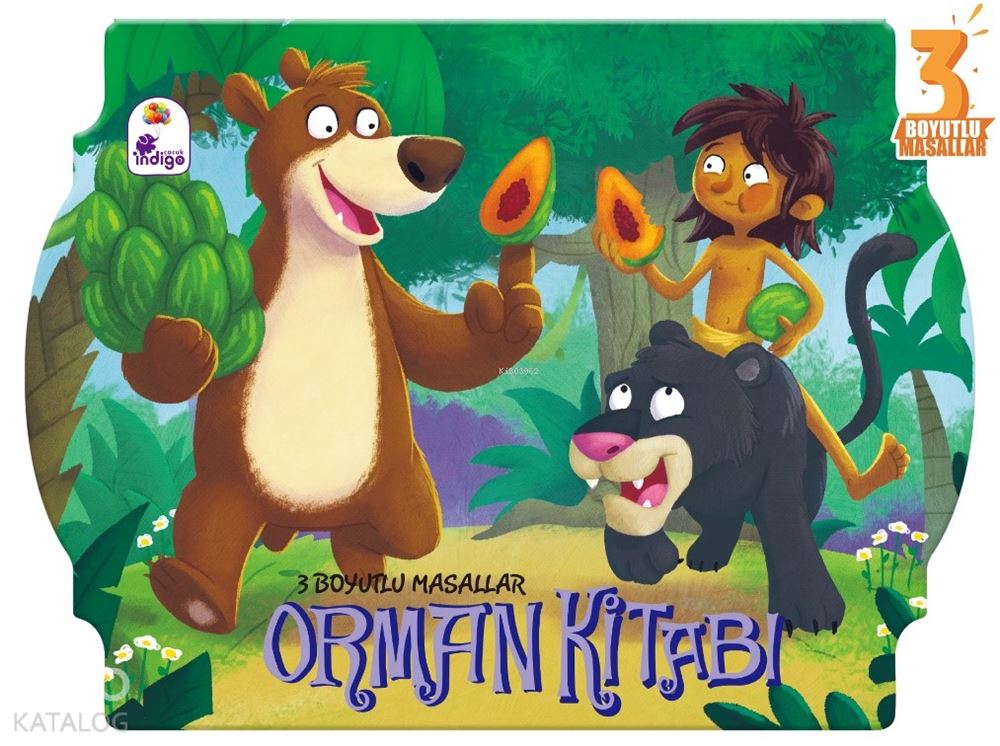 3 BOYUTLU MASALLAR - ORMAN KİTABI