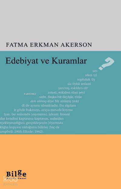 Edebiyat Ve Kurumlar