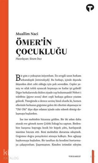 Ömer'in Çocukluğu - Muallim Naci