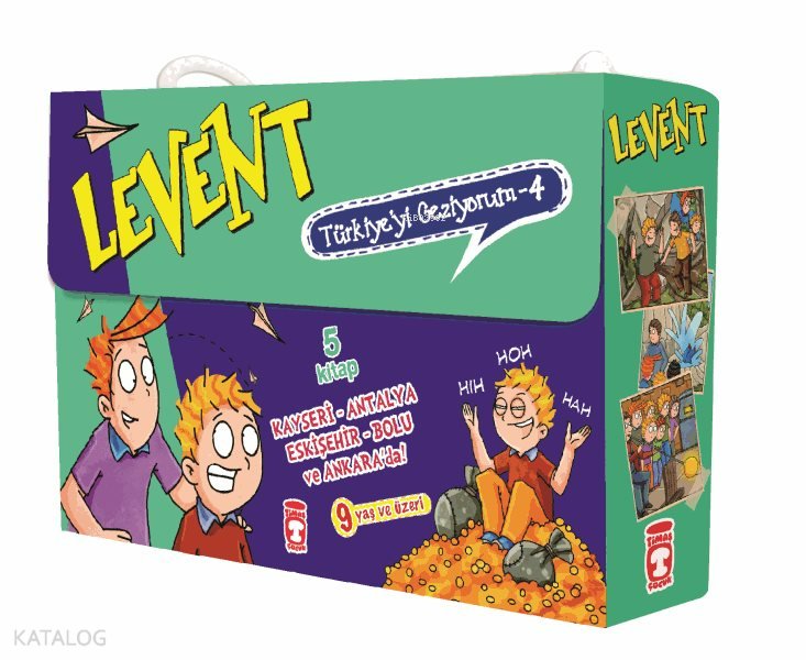 Levent Türkiye'yi Geziyorum Seti 4 (5 Kitap)