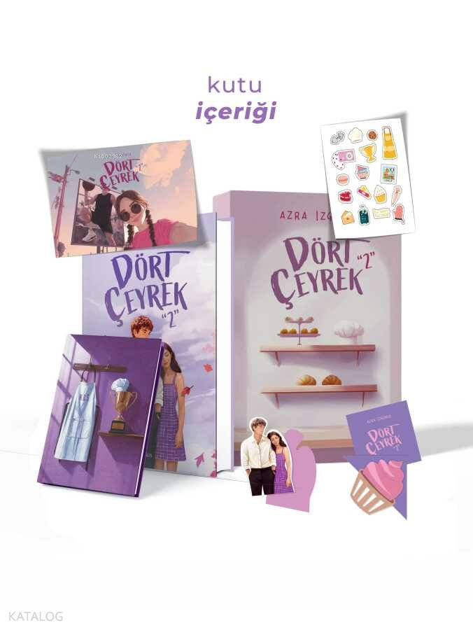 Dört Çeyrek - 2 (Ciltli-Hediyeli Kutu) - Azra İzgüner