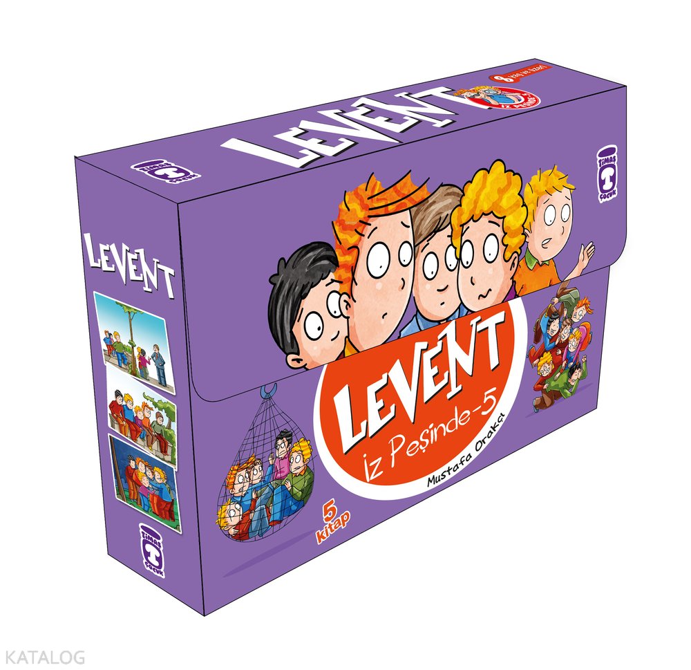 Levent İz Peşinde 5 Set (5 Kitap) - Mustafa Orakçı