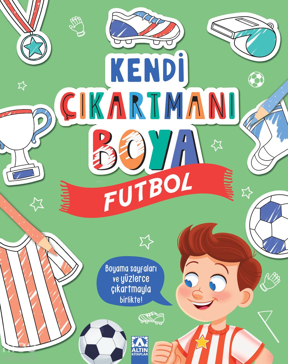 Kendi Çıkartmanı Boya - Futbol - Kolektif