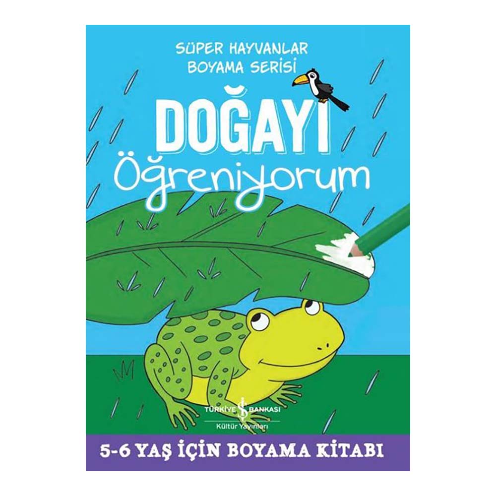 SÜPER HAYVANLAR BOYAMA - DOĞAYI ÖĞRENİYORUM