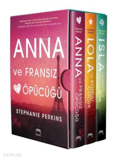 Anna-Lola-Isla Kutu Seti (3 Kitap Takım) - Stephanie Perkins