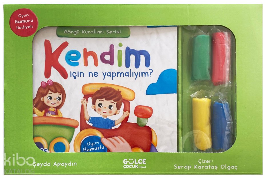 Kendim İçin Ne Yapmalıyım? - Görgü Kuralları Serisi - Oyun Hamurlu Kitap Seti - Şeyda Apaydın