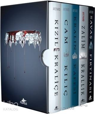 Kızıl Kraliçe Serisi Kutulu Özel Set (5 Kitap Takım) - Victoria Aveyard