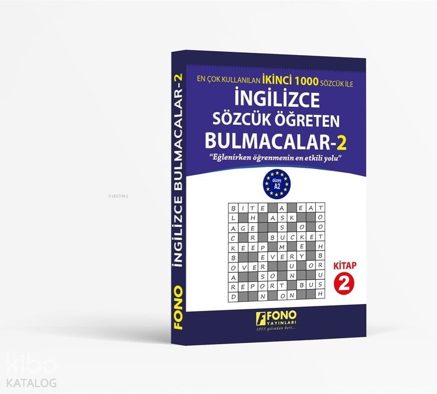 İngilizce Sözcük Öğreten Bulmacalar 2