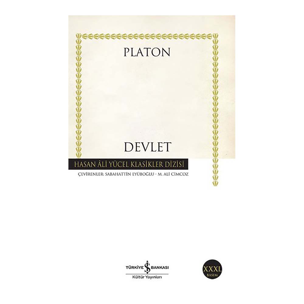 HAY / DEVLET - PLATON