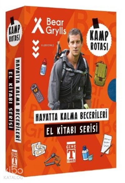 Bear Grylls Hayatta Kalma Becerileri El Kitabı Serisi (6 Kitap)