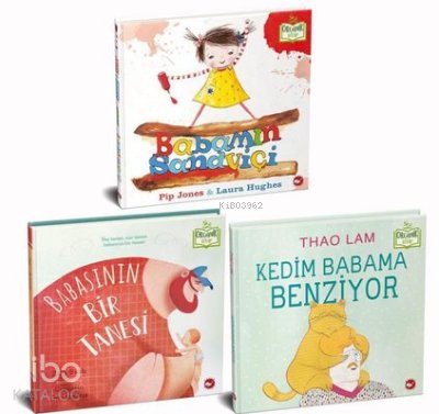 Babamı Seviyorum Set - Organik (3 Kitap Takım) - Pip Jones